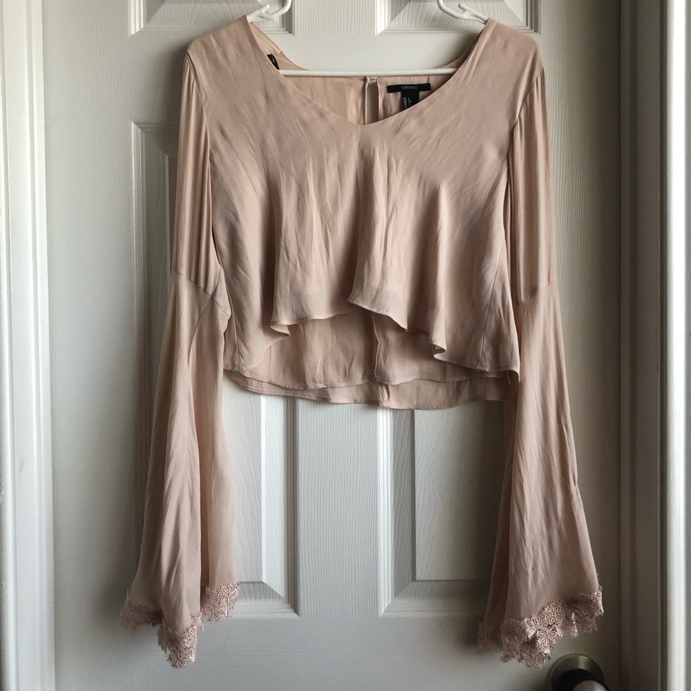 Forever 21 Flowy Crop Top